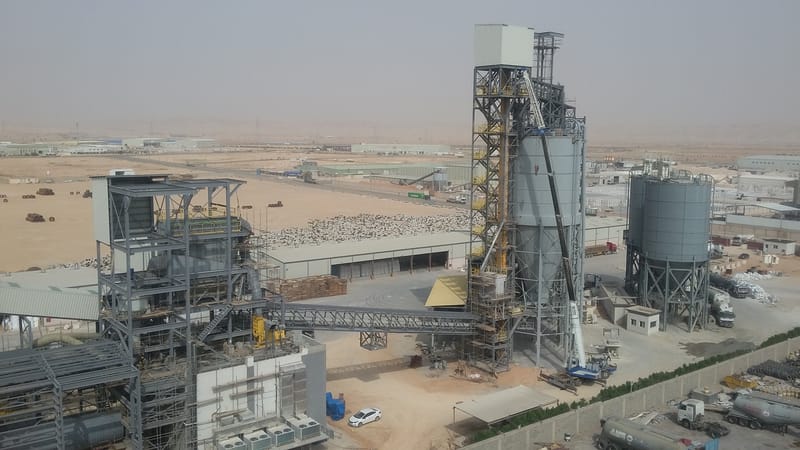 Installation of Limestone Grinding Unit - Modern International Company Ltd