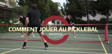 Comment jouer au pickleball en 5mn