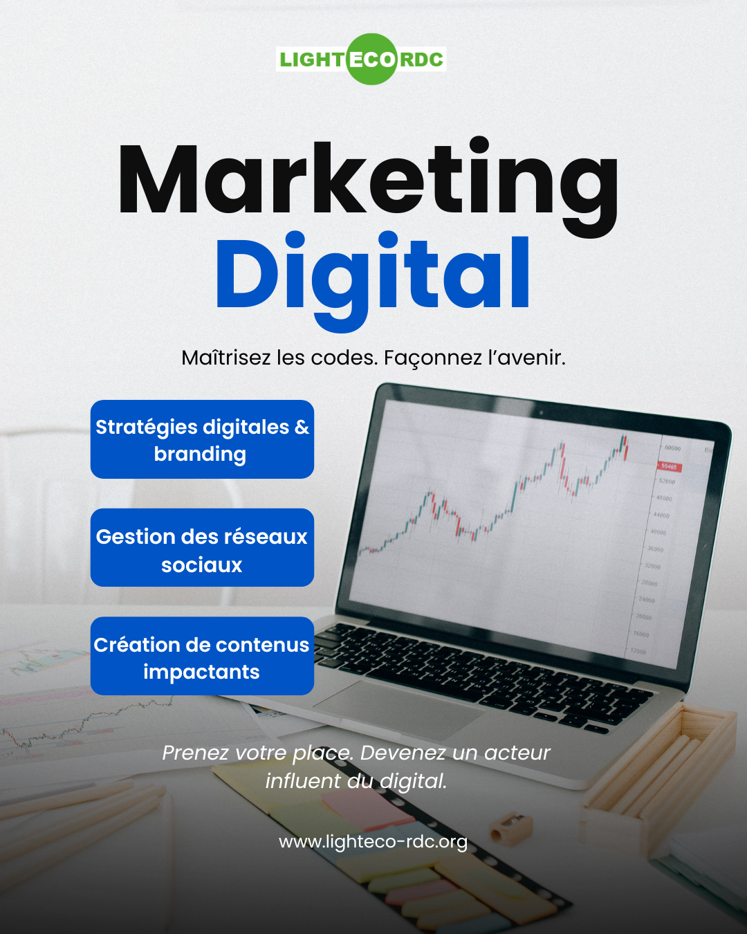 Programme de Formation : Marketing Digital – 3 Mois