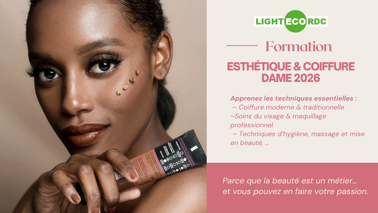 Programme de Formation : Esthétique & Coiffure Dame – 3 Mois