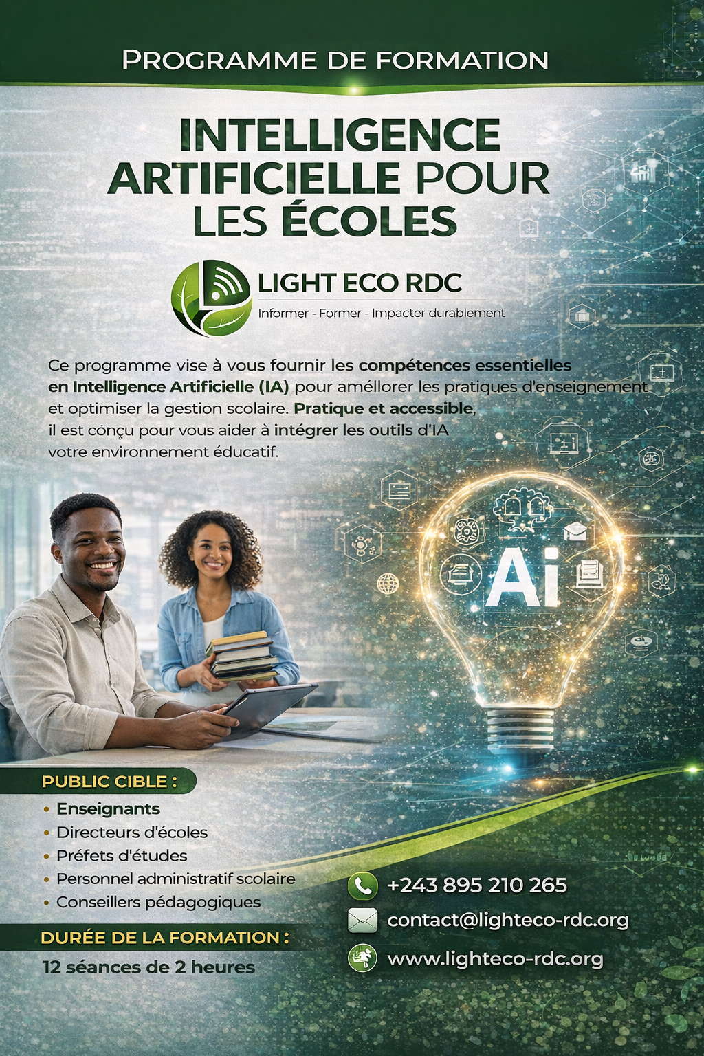 Formation en Intelligence Artificielle pour les acteurs de l’éducation