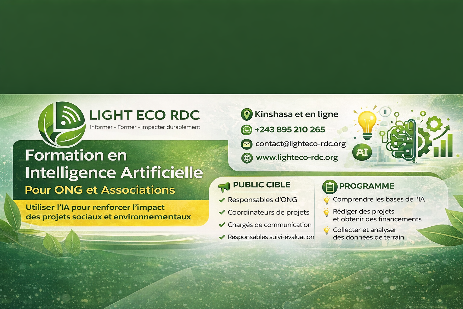 IA POUR LES ONG ET ASSOCIATIONS