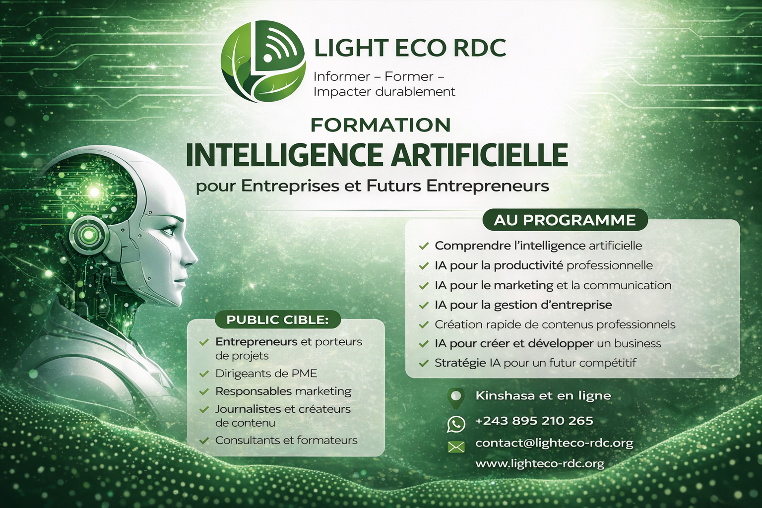 IA POUR LES ENTREPRISES ET ENTREPRENEURS