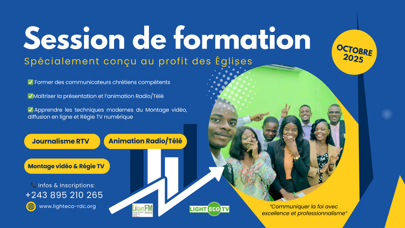 Formation au profit des Églises de Kinshasa