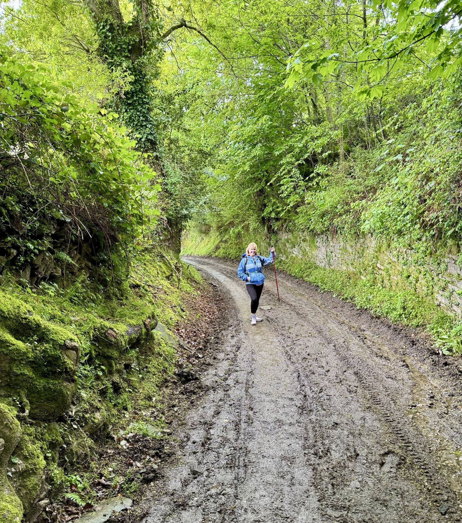 On our way to Triacastela