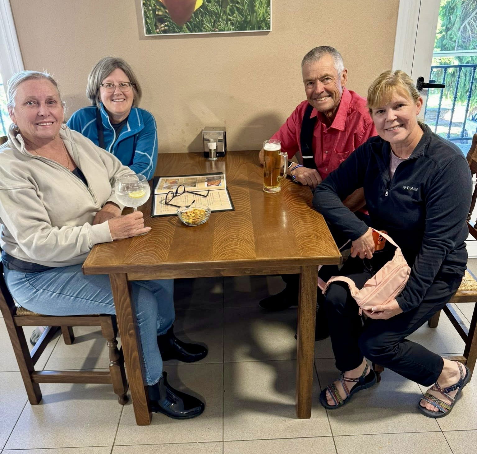 Meeting folks along the way