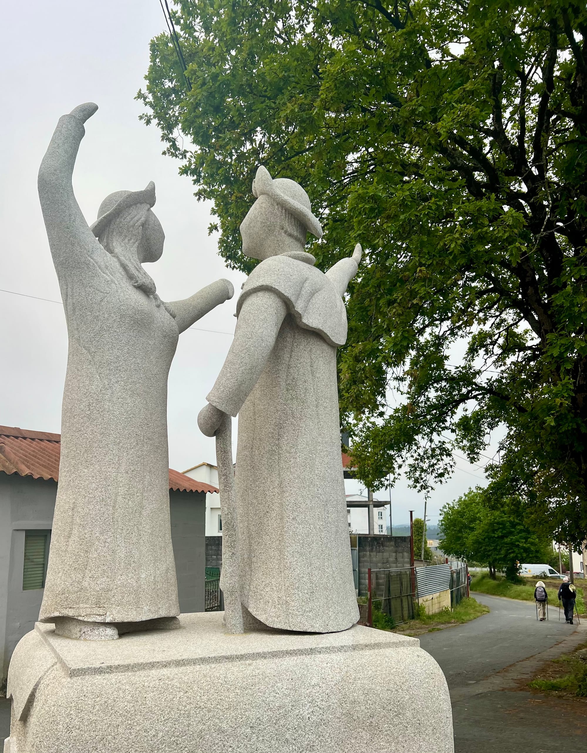 This way, pilgrims…