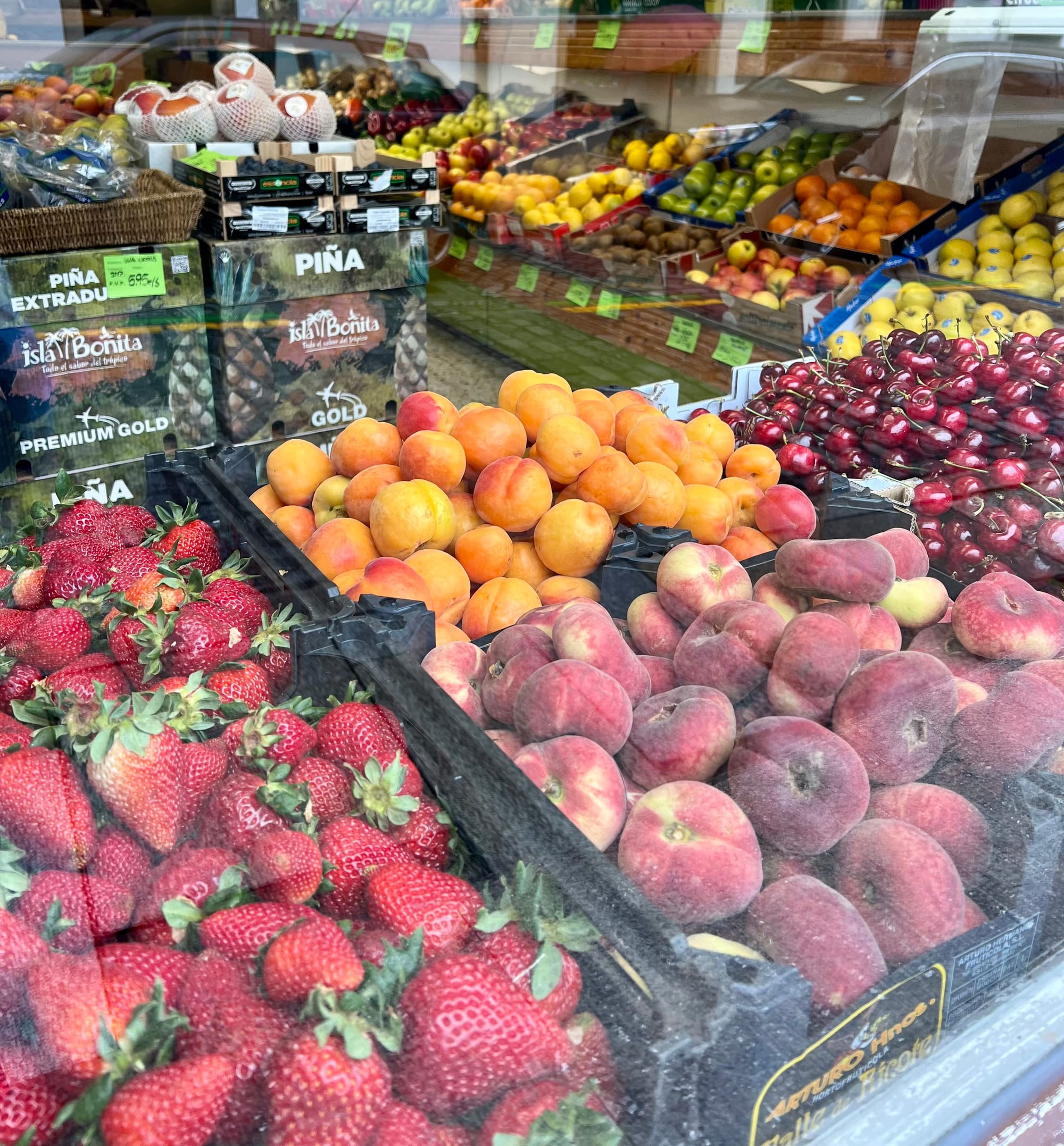 Streets of Santiago welcoming us