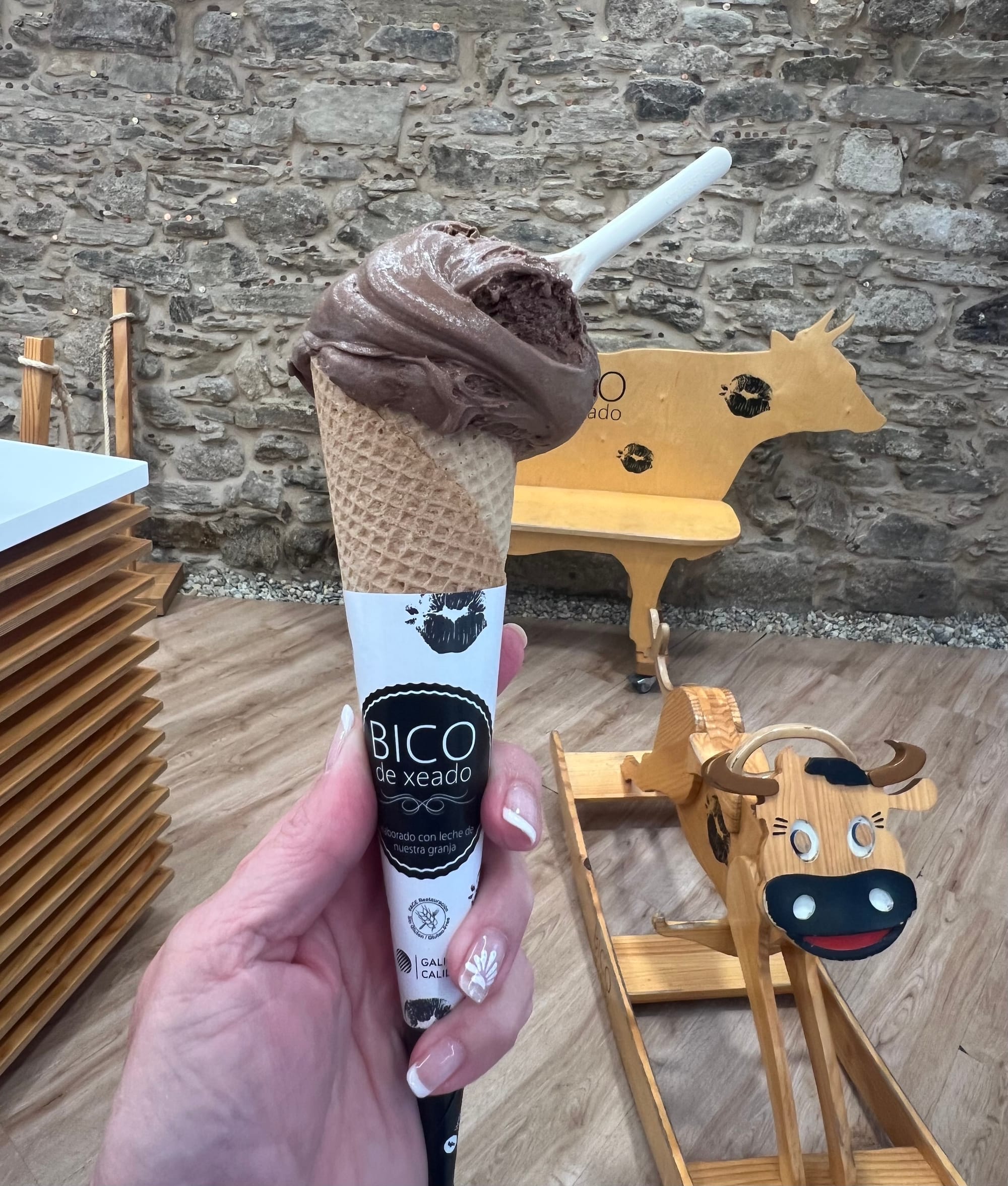 We ended the night with a great dinner and ice cream.