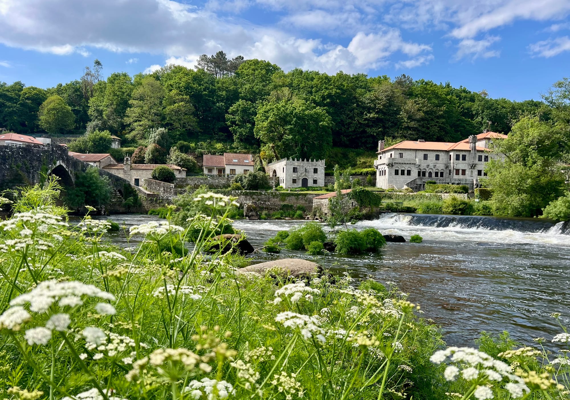 Medieval bridge in Pontemaceira