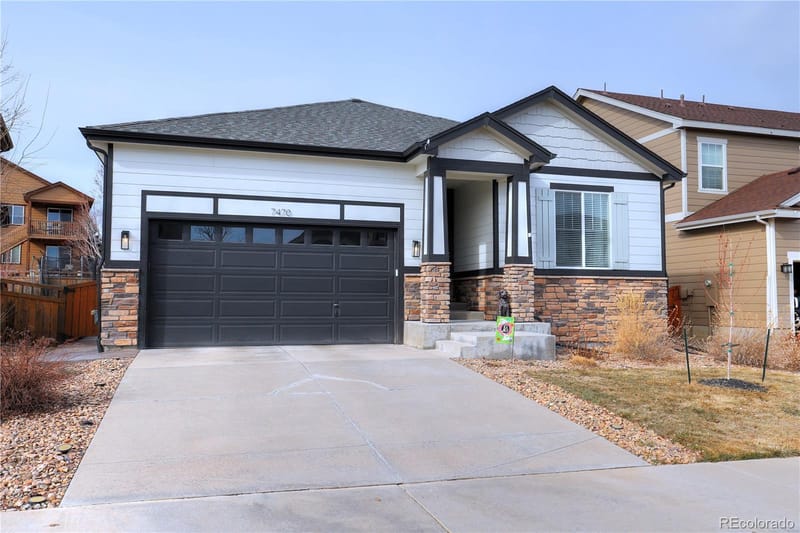 7470 Blue Water Lane, Castle Rock Co 80108 3 bd / 2 ba $600,000