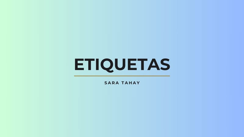 Etiquetas