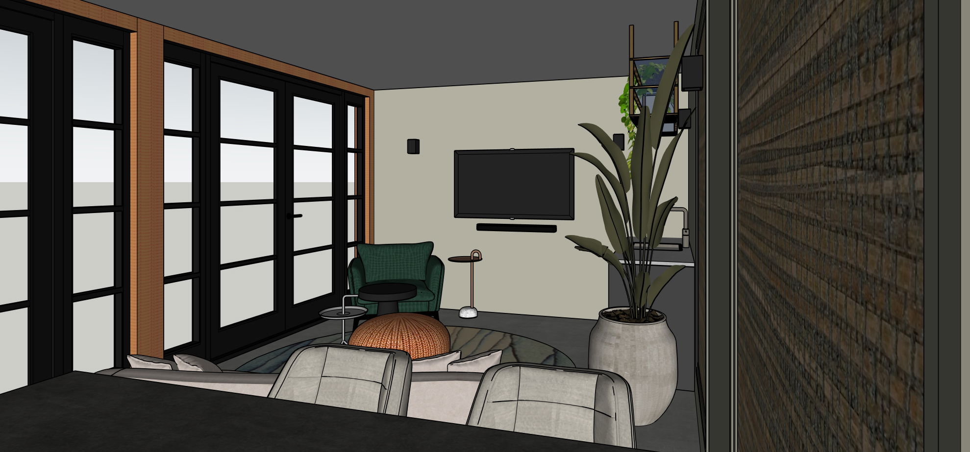 Totaal ontwerp buitenverblijf Velden