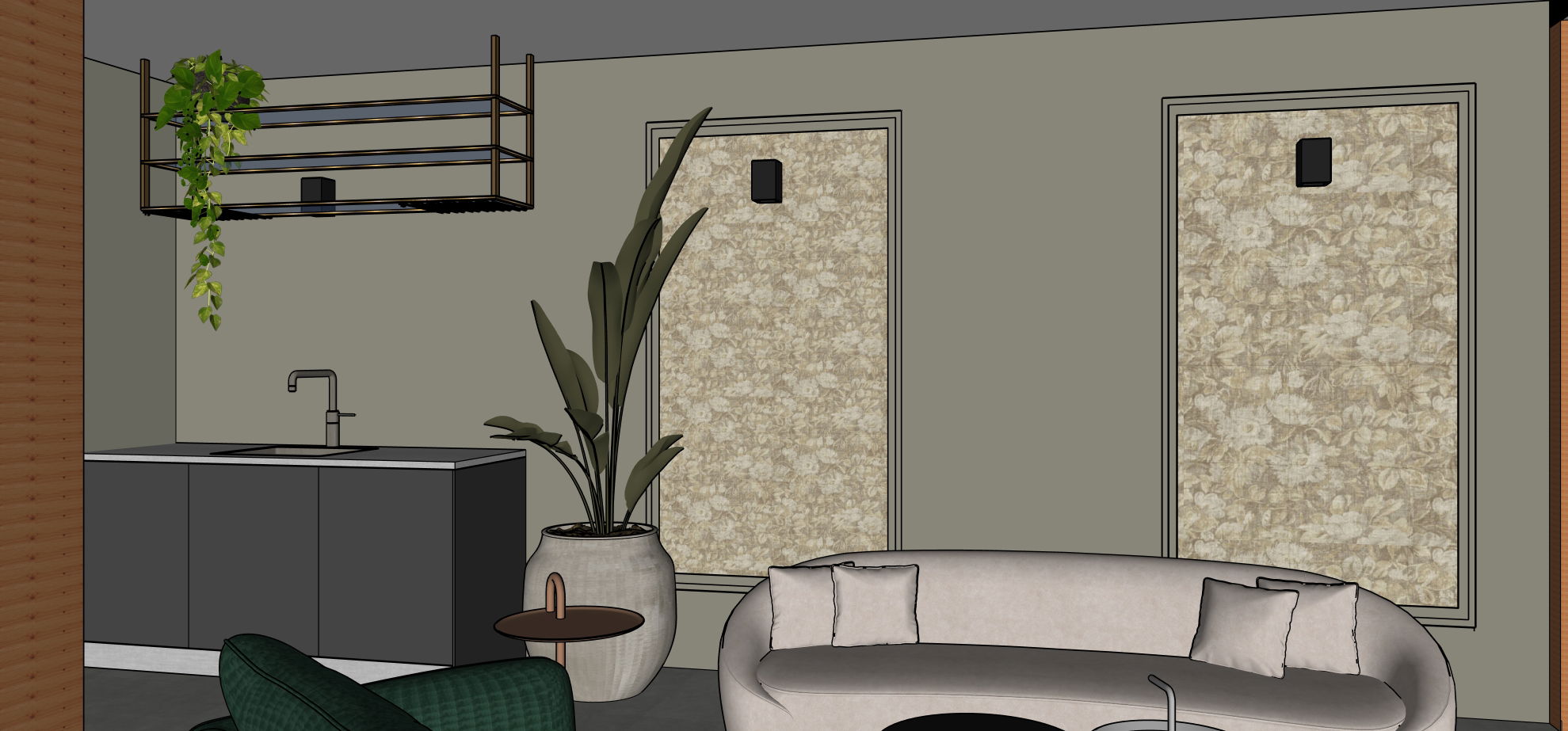 Totaal ontwerp buitenverblijf Velden