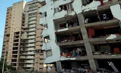 Venezuela: inspeccionan edificaciones afectadas por el terremoto