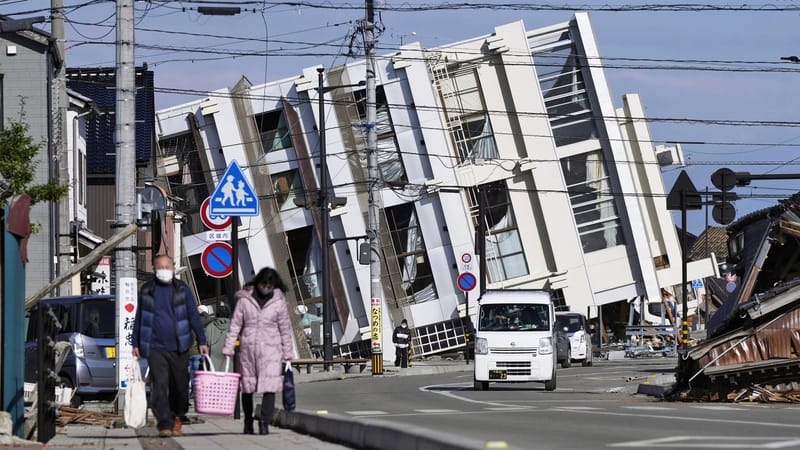 Japón: terremoto de magnitud 7,1 azotó hoy Kumamoto