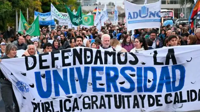 Paro de Docentes universitarios