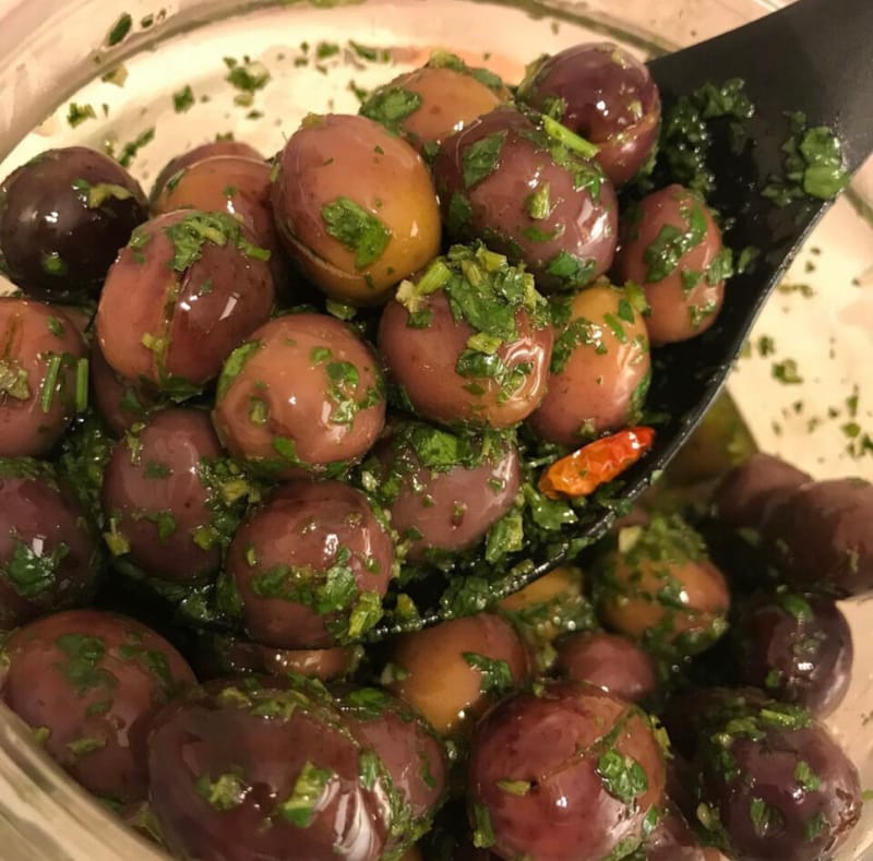 Olive Sarde alla Scabecciu