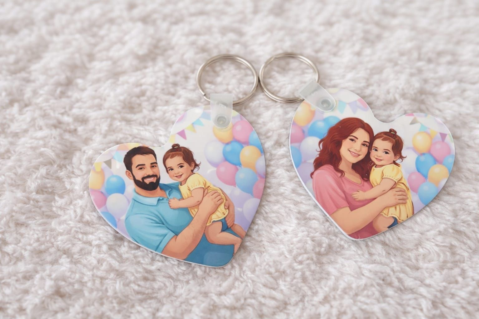 : מחזיק מפתחות להדפסה אישית בצורות שונות