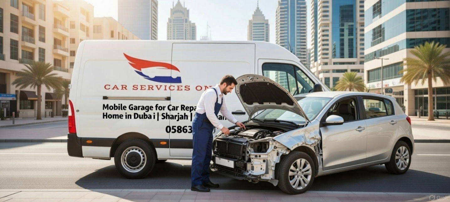 تصليح سيارات بالمنزل فى دبي الشارقة عجمان 