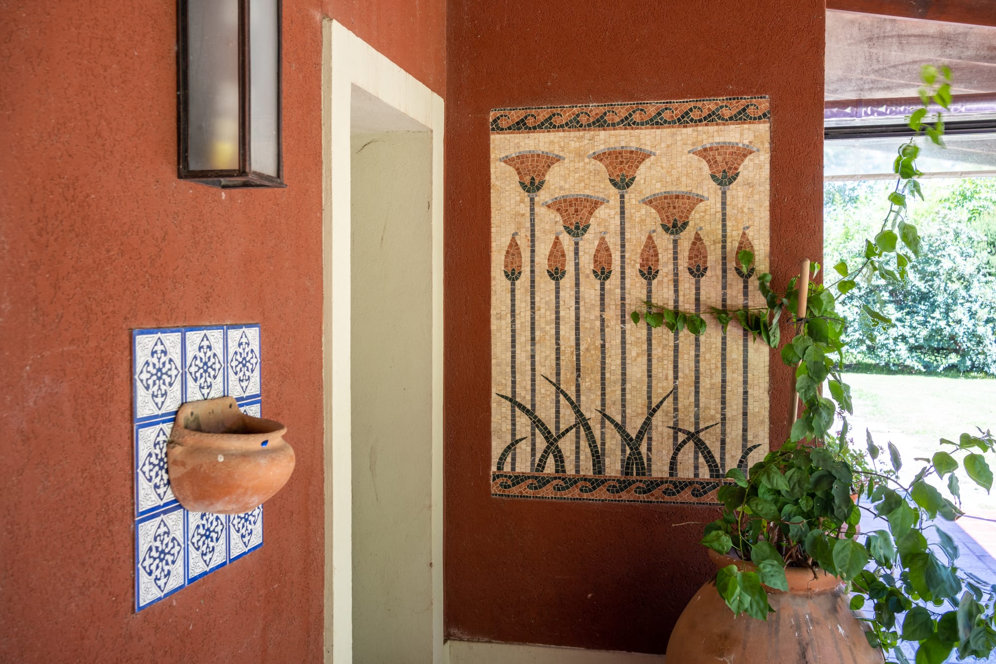 Mural en ceramica