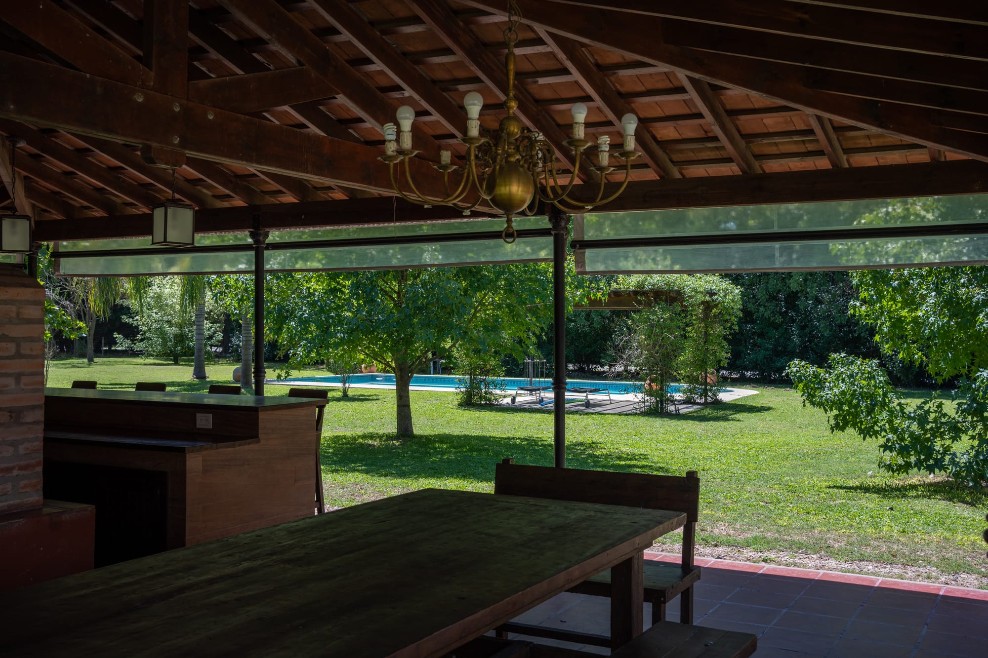 Parque desde el Quincho