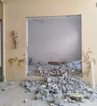 مؤسسة منازل الخليج افضل شركة قص خرسانة   بالرياض  قص و تخريم الخرسانة و قص الجدار فتح الابواب بالمنشار الليزر عمل فتحات كور فتحات خرسانة