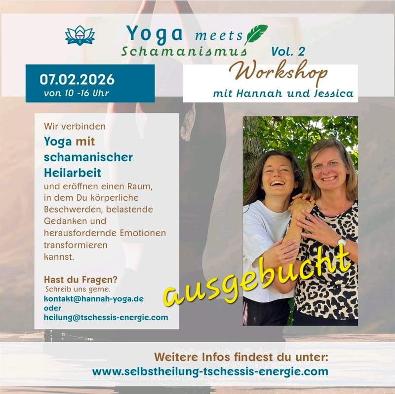 Tagesworkshop Yoga meets Schamanismus Vol.2 - am 07.02.2026