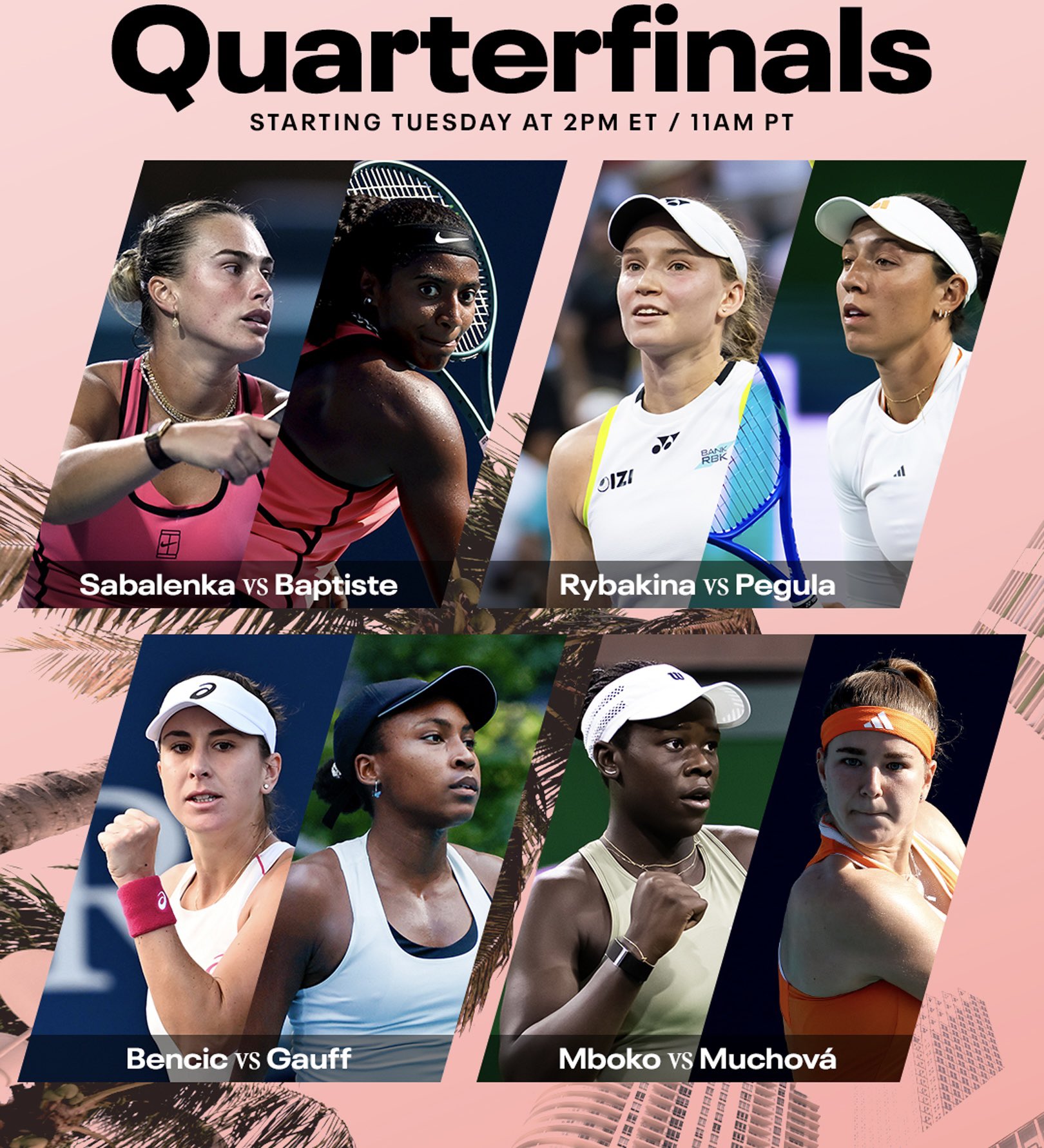 ربع نهائي بطولة ميامي للتنس 2026