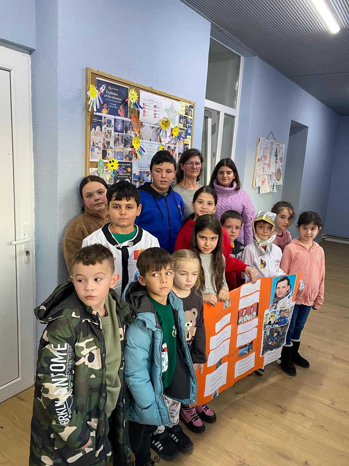 Diseminarea proiectului eTwinning ,, Explorers of the Universe-Journey Among the Stars”