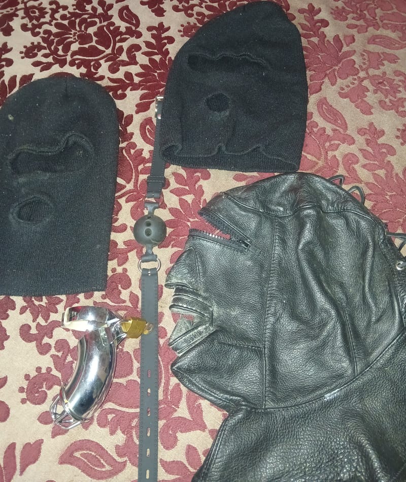 VARIOUS MASKS AND FACE COVERS