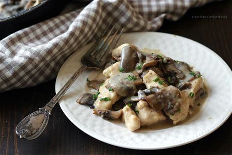 Bocconcini di pollo con Funghi Porcini