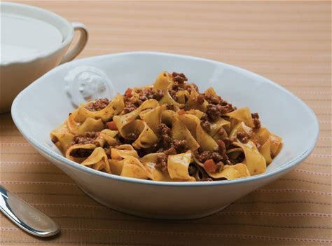 Tagliatelle al ragù Bolognese