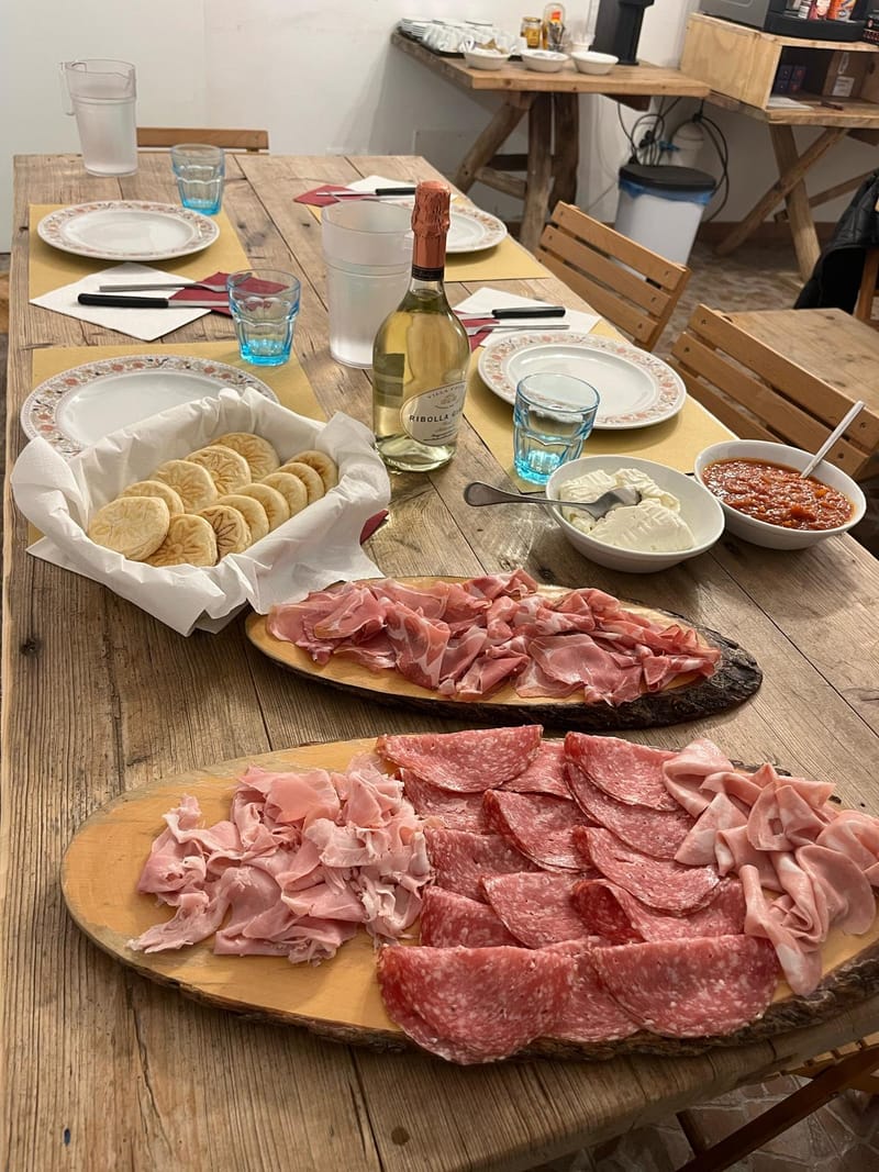 Tigelle con Salumi