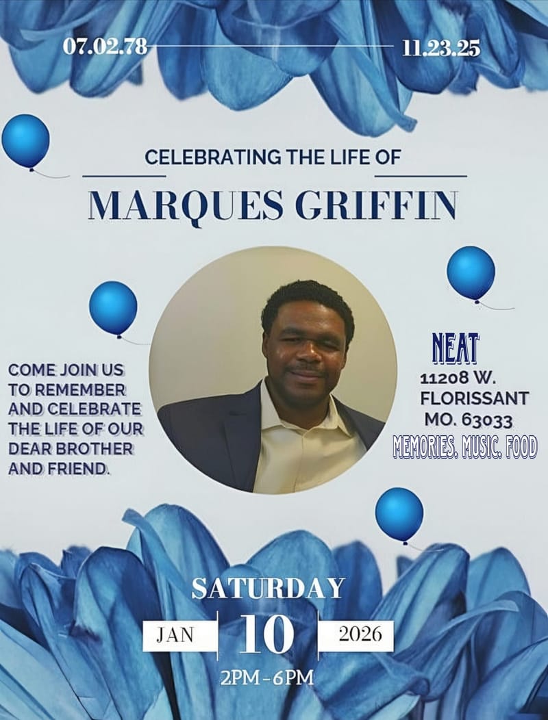 Marques Griffin Celebration of Life