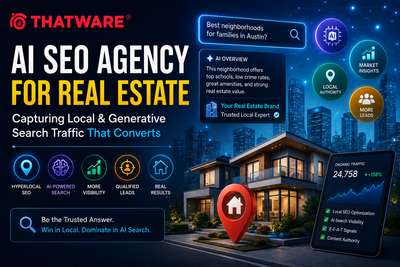 AI SEO Agency for Real Estate Companies: Winning Visibility in Hyperlocal and AI-Powered Search