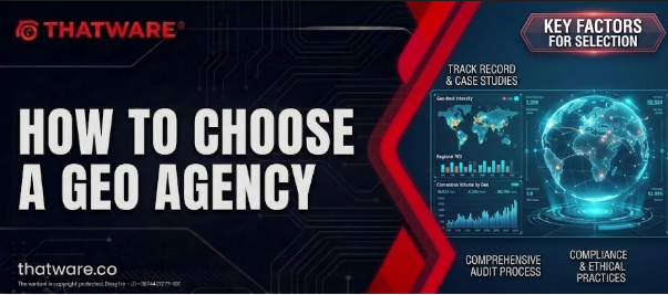 How to choose a GEO agency