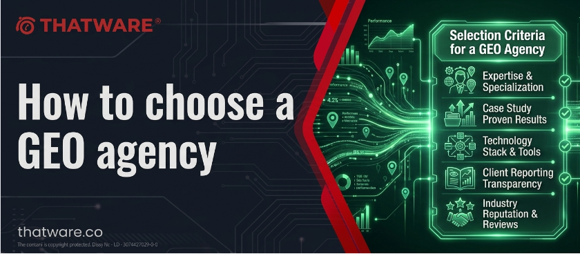 How to choose a GEO agency