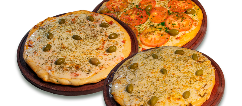 PROMO #11 - 2 Muzzarellas + 1 Napolitana o 1 Fugazzeta