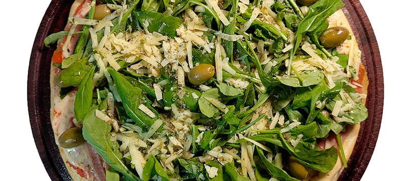 Rúcula y Crudo
