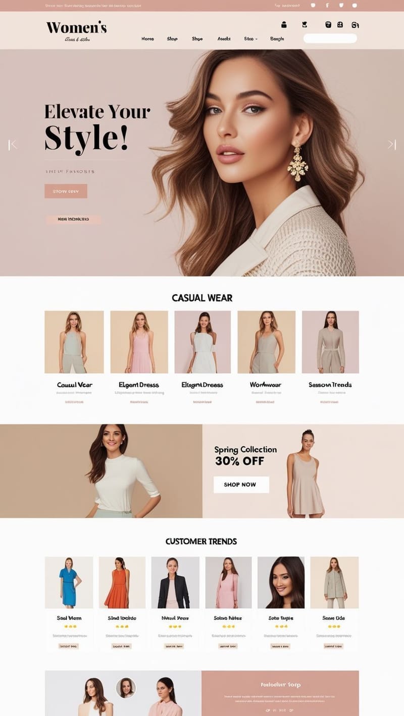 Shopify Store Design