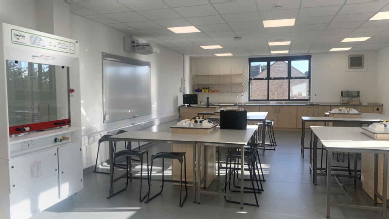 Prep School Changing Room Refurbishment & Science Classroom Extension