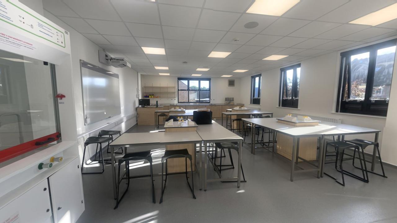 Prep School Changing Room Refurbishment & Science Classroom Extension