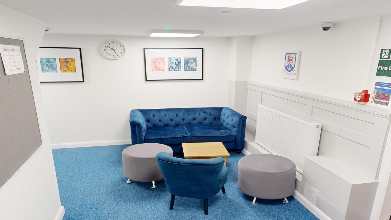 Day House Mezzanine Installation, Entrance Extension, and Refurbishment