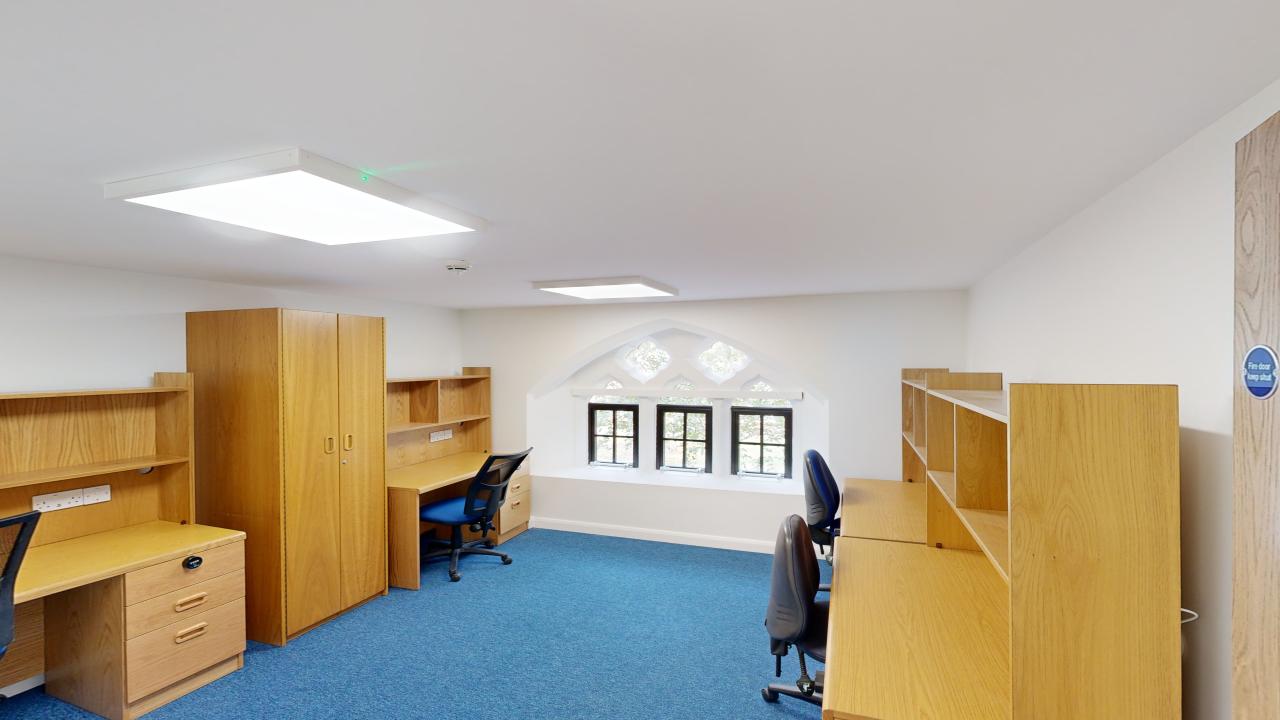 Day House Mezzanine Installation, Entrance Extension, and Refurbishment