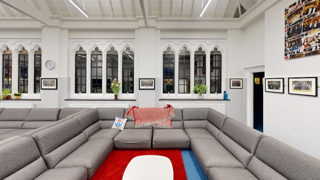 Day House Mezzanine Installation, Entrance Extension, and Refurbishment