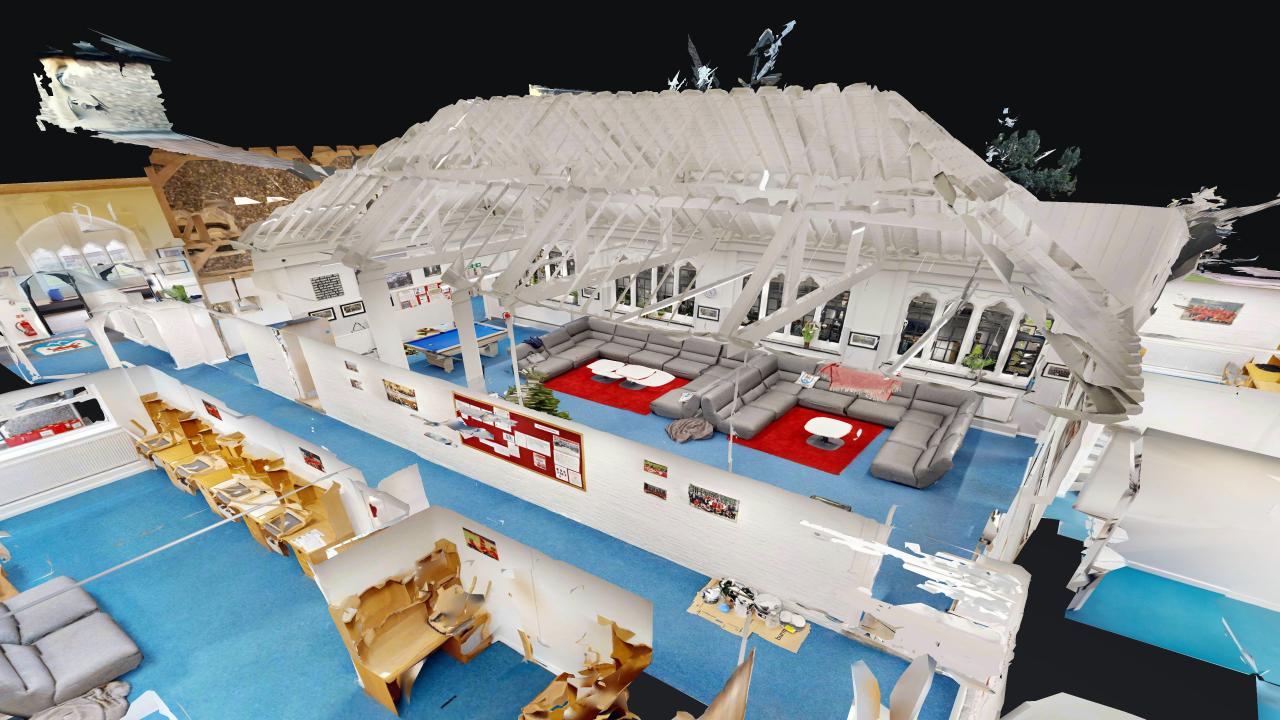 Day House Mezzanine Installation, Entrance Extension, and Refurbishment