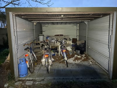 Garage opruimen stap voor stap