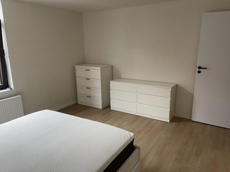 Slaapkamer gemonteerd.