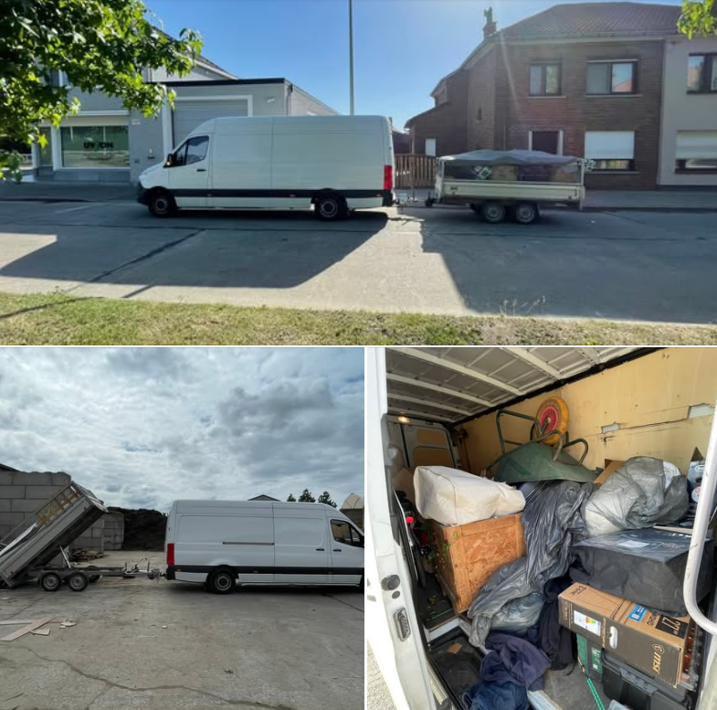 Containerpark aan huis.